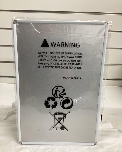 8x12 Metal Sign