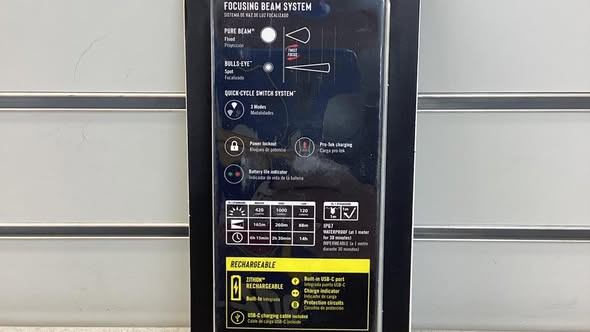 Coast G60R Rechargeable Flashlight