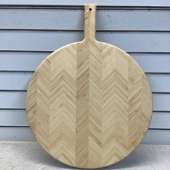 Member's Mark Herringbone Bamboo Charcuterie Board