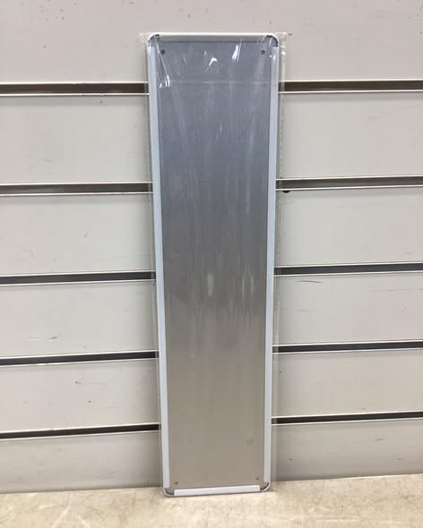 4”x16” metal sign