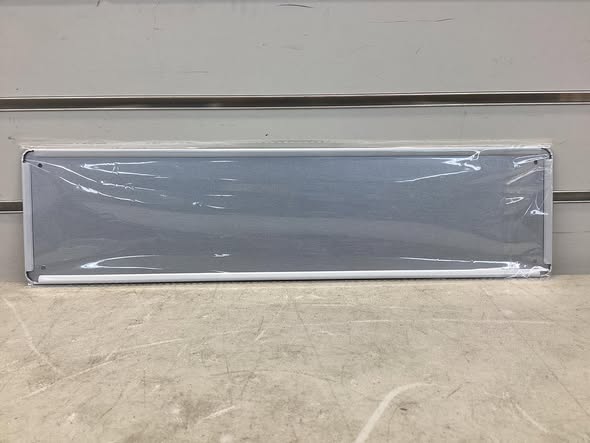 4”x16” metal sign