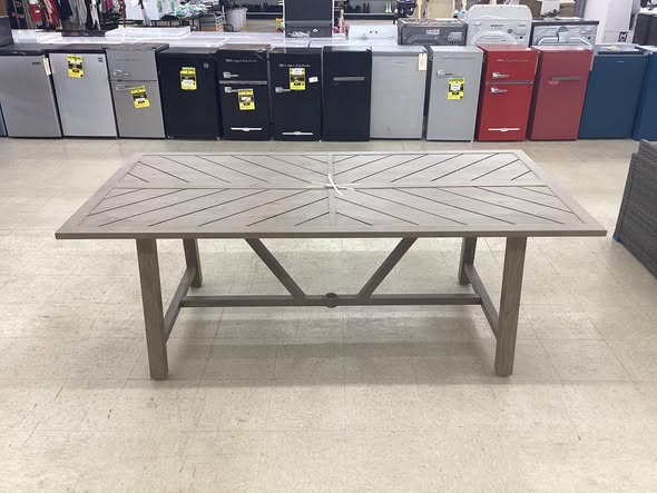 Home Decorators Collection Rosebrook Aluminum Outdoor Dining Table