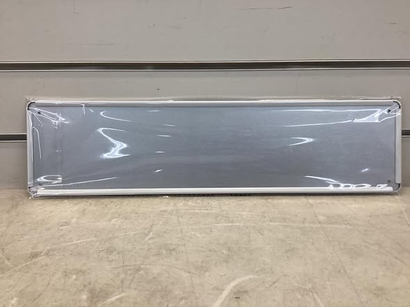 4”x16” metal sign