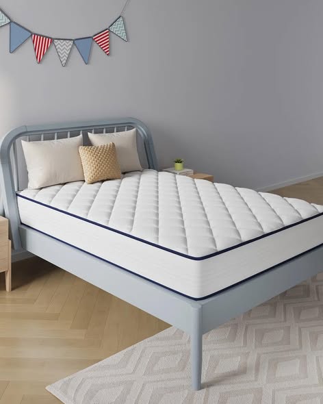 Home 8" Medium Innerspring Mattress Twin Size