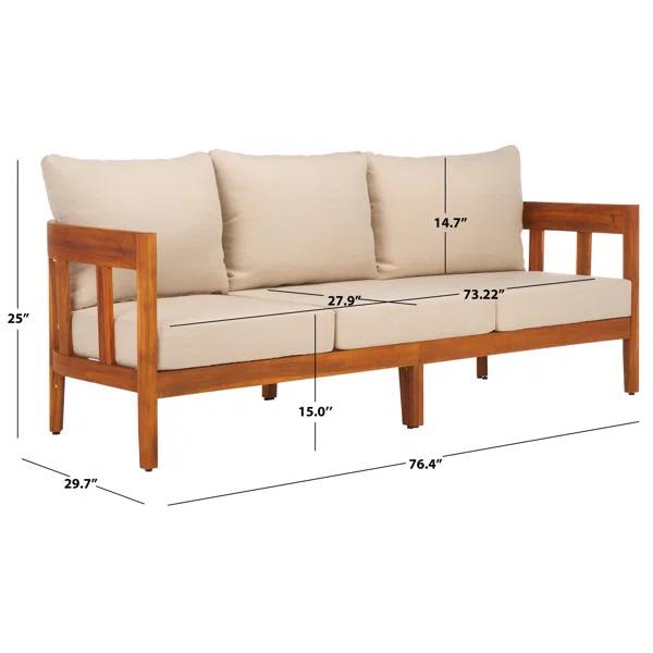Dasmon 3 Seater Patio Sofa