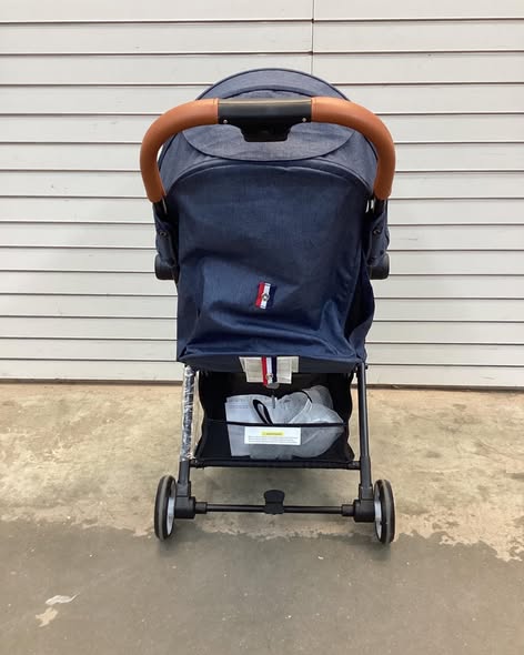 2-in-1 Convertible Aluminum Baby Stroller with Adjustable Canopy