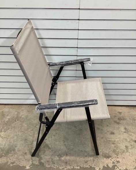 Room Essentials Sling Folding Patio Chair Tan