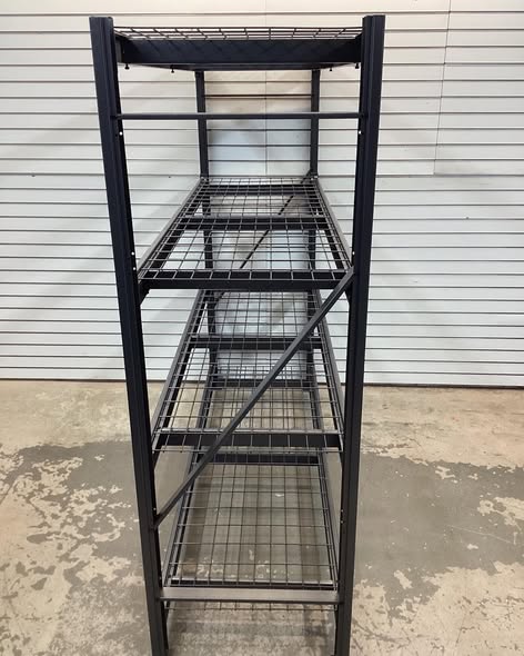 VEIKOUS 72 in. Tall 4-Tier Metal Heavy-Duty Adjustable Garage Shelving Unit Standard