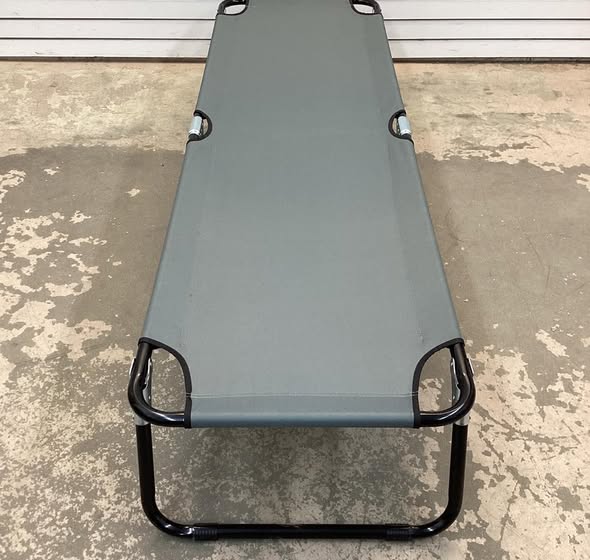 COSTWAY Folding Camping Bed Outdoor Portable Military Cot