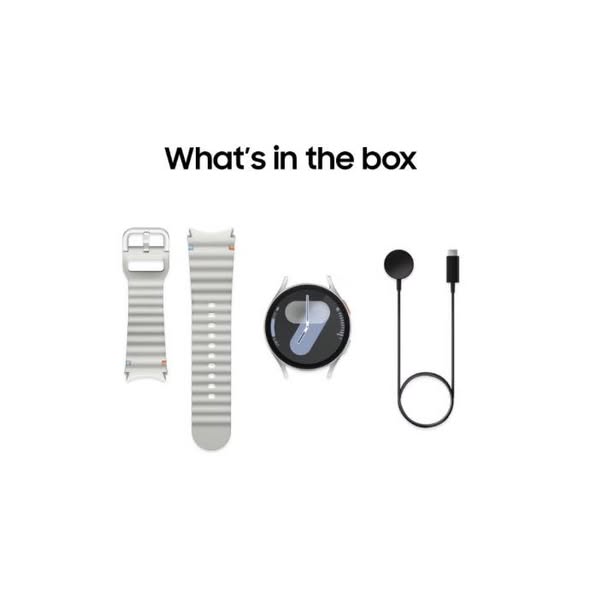 Brand new Samsung Galaxy Watch7 44mm Smart Watch, Aluminum, Bluetooth, Silver
