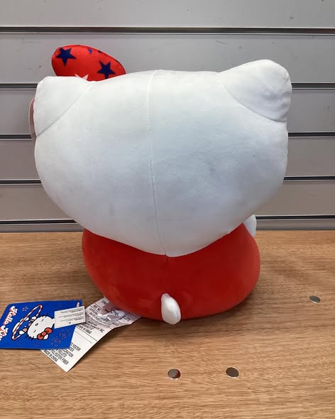 Hello Kitty Weighted 3lb. Licensed Character Plush Pillow.