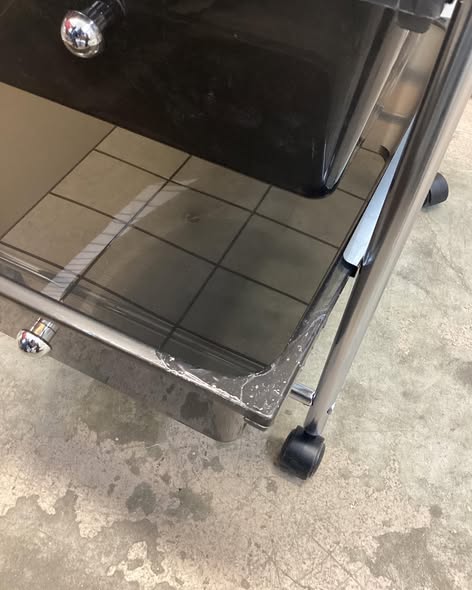 Costway Black Office cart