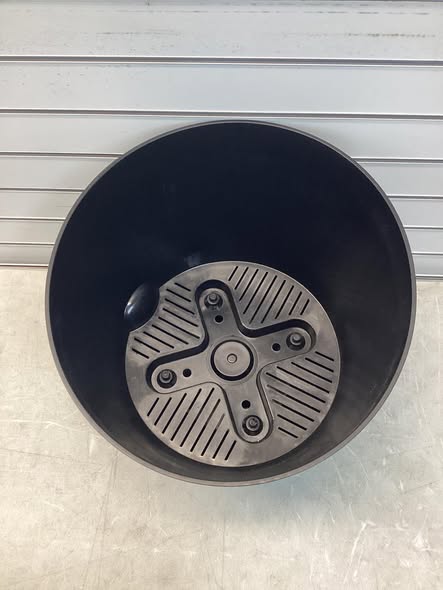 Self-Watering Plastic Indoor Outdoor Planter Pot Black 16"x16" - Room Essentials™: Polypropylene, Freestanding Garden Container