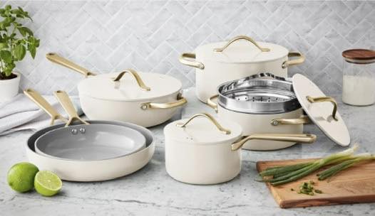 Member's Mark 11-Piece Modern Ceramic Cookware Set