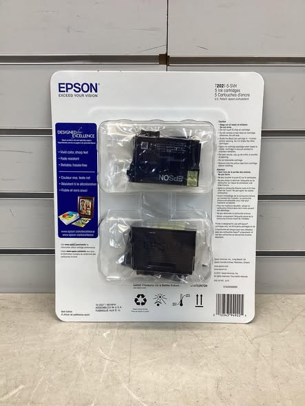Epson T202 Standard Capacity Ink Cartridge Clubpack, 2 Black & Cyan/Magenta/Yellow