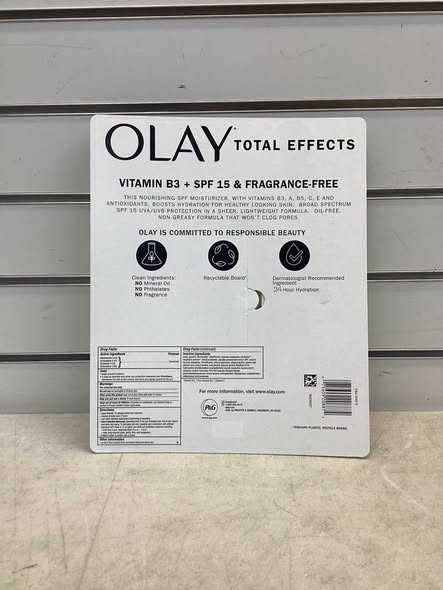 Olay Total Effects Face Moisturizer, SPF 15, 3.4 fl. oz.