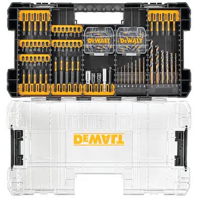DEWALT FLEXTORQ IMPACT READY Impact Driver Bit Set 100 -Piece