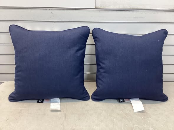 19” x 19” Member's Mark Jacquard Pillows with Sunbrella Fabric, Set of 2