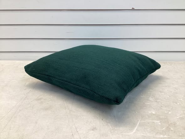 Threshold 18"x18" Variegated Solid Square Outdoor Throw Pillow - Dark Green