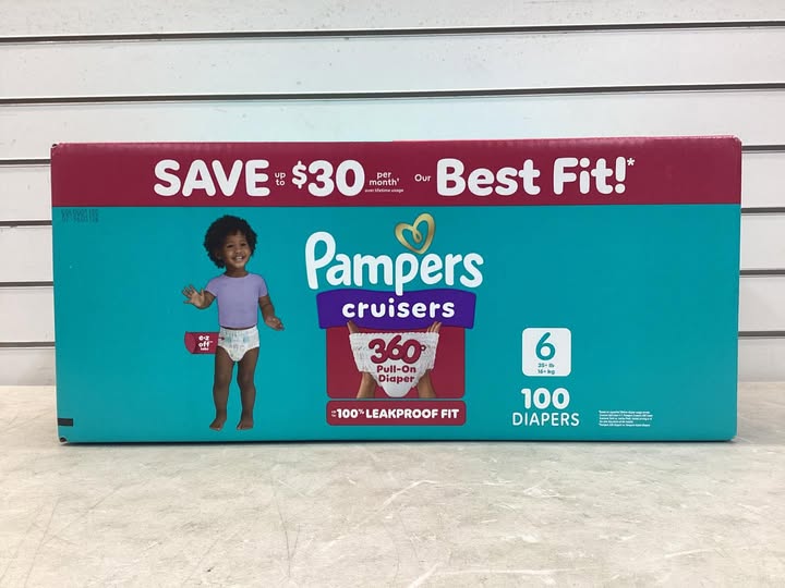 Pampers Cruisers 360 Diapers - Size 6, 100 ct.
