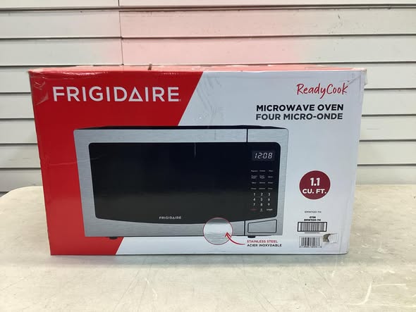 Frigidaire 1.1 cu ft. 1100W Stainless Steel Microwave