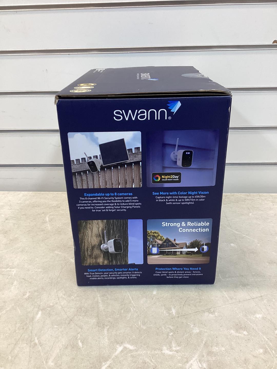 Swann MaxRanger Mini 4K Wireless NVR Security System, 3-Pack