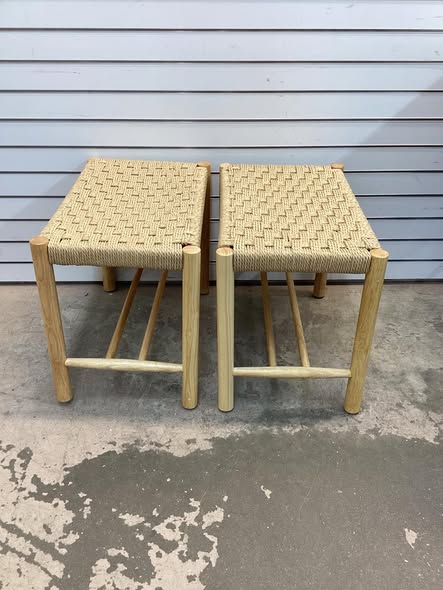 Costway 18 Inch Dining Stool Set of 2