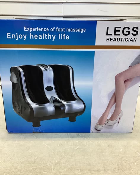Costway Foot & Calf Massager with Heat Vibration Deep Kneading Shiatsu Foot Massage Machine Red