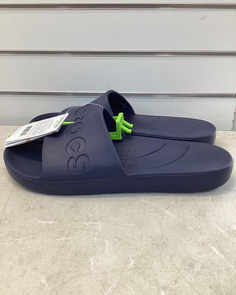 Crocs Slide Sandal Blue, Men's Size 12