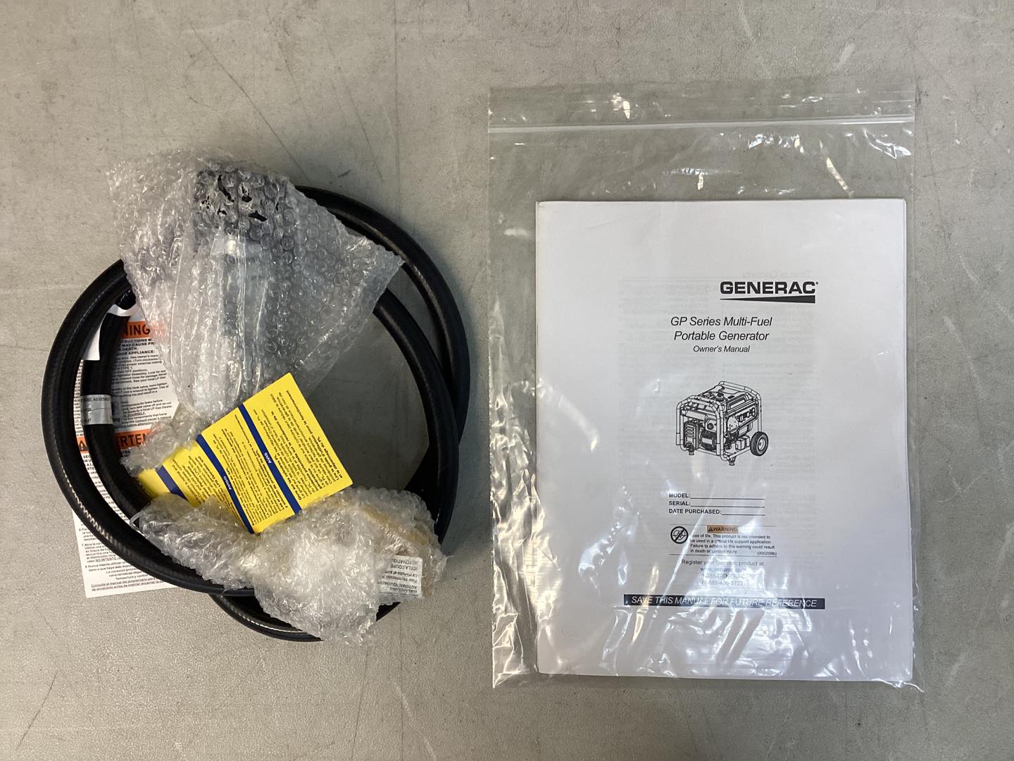 Generac 12,500/9500-Watt Electric Start Tri Fuel Portable Generator w/ CoSense