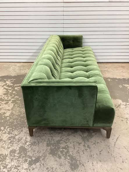 Bari 91'' Tufted Tuxedo Sofa