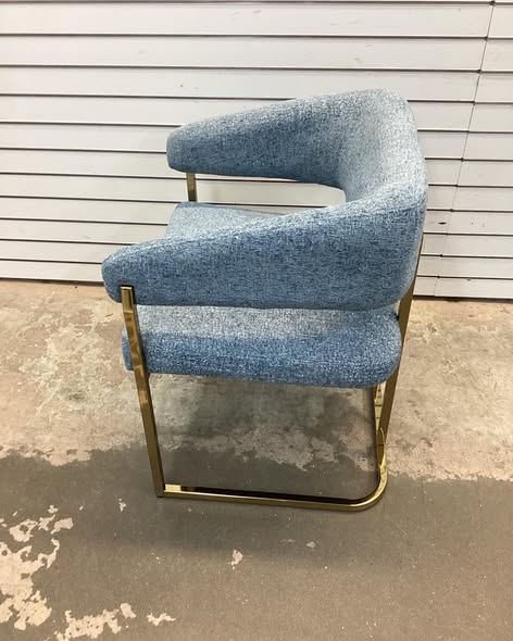 BRTHORY Modern Chenille Fabric Upholstered Dining Chair