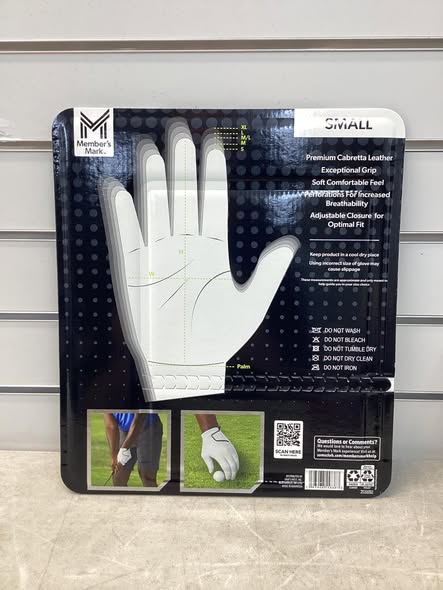 Member's Mark Men's 4 pk. Elite Premium Left Hand Golf Gloves - Size Small