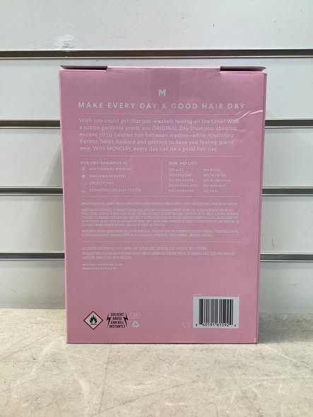 MONDAY Haircare ORIGINAL Dry Shampoo Trio, 5.1 oz., 3 pk.