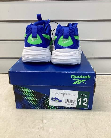 Reebok Boys Chaos Running Sneaker size 12