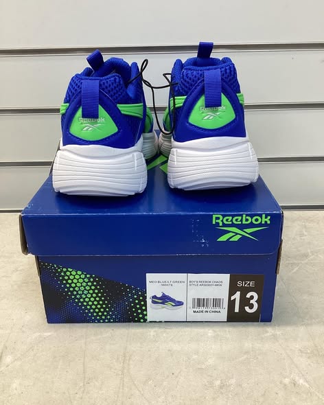 Reebok Boys Chaos Running Sneaker size 13