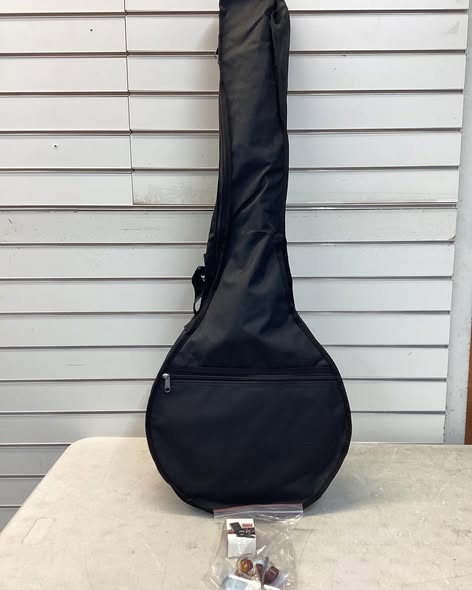 Costway Sonart 5 String Geared Tunable Banjo 24 Brackets Closed Back Remo Head w/ Case.