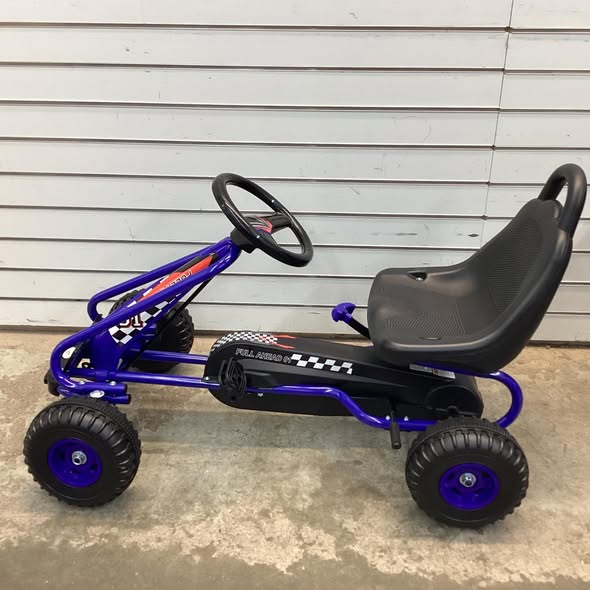 4 Wheels Kids Ride On Pedal Powered Bike Go Kart Racer Car Outdoor Play Toy
