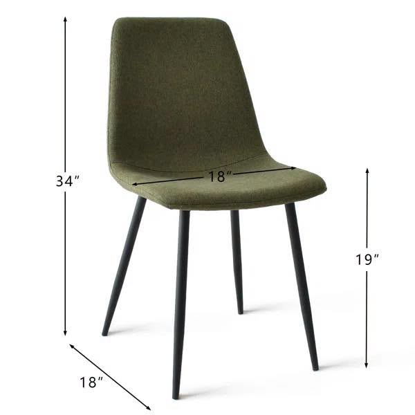 Tapscott 19'' H Upholstered Side Chair (Set of 4)