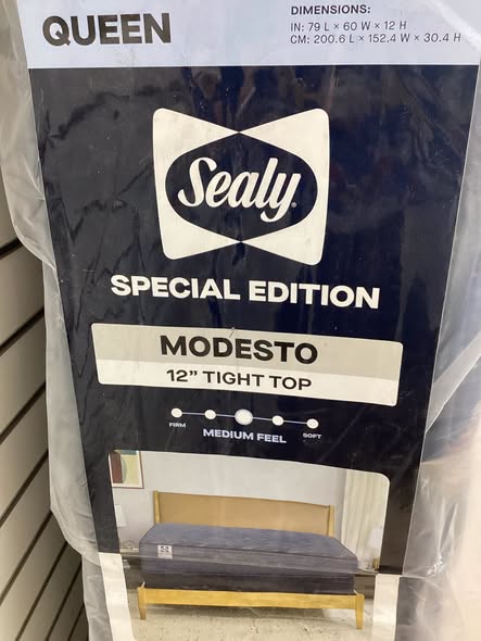Sealy Modesto Medium Innerspring 12" Mattress (Special Edition), Queen Size