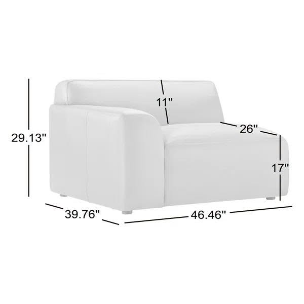 Upholstered Sectional-Left By AllModern