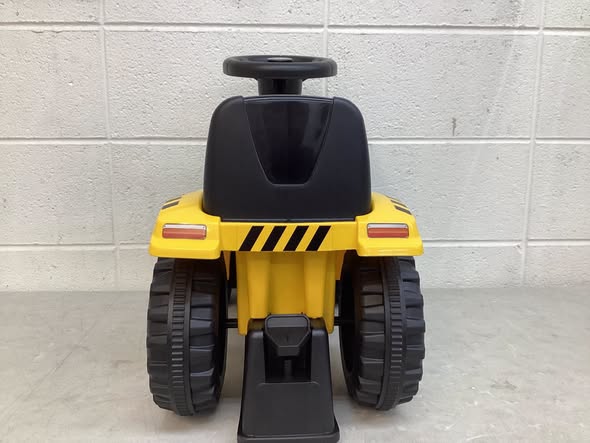 Costway Kids Ride on Tractor Licensed Caterpillar Foot to Floor Sliding Car with Shovel