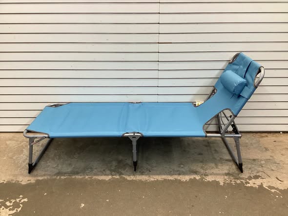 5-position Outdoor Folding Chaise Lounge Chair