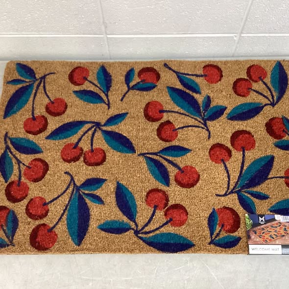 Member's Mark Cherry Coir Doormat, 23" x 35"
