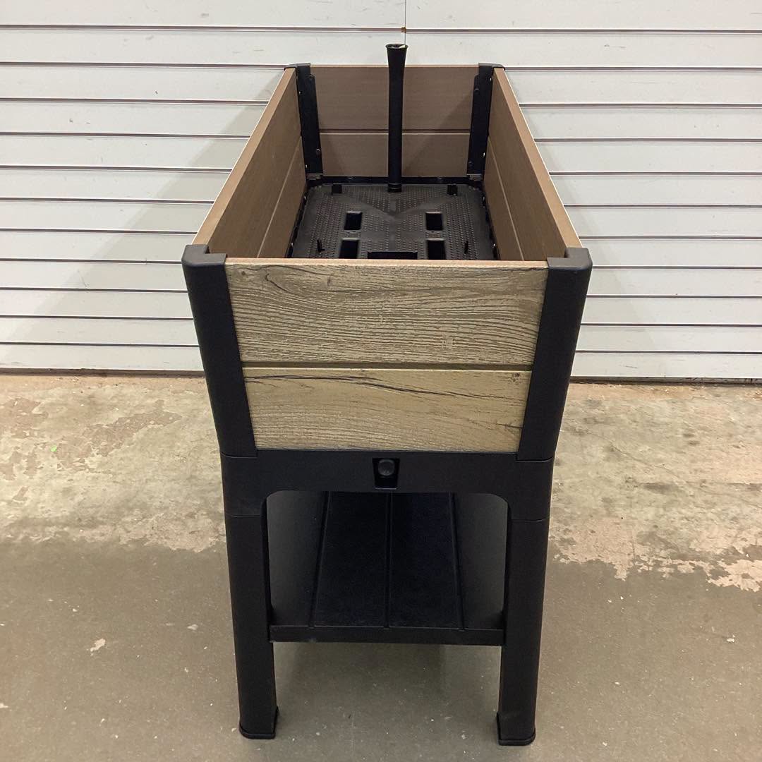 Keter Signature Collection 29 Gal. Resin Elevated Garden Bed