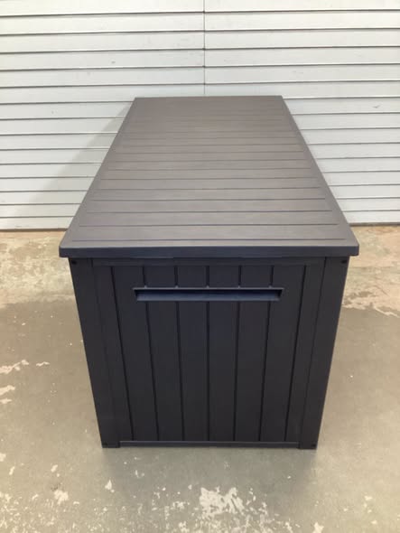Keter 170 Gal. Resin Deck Box Large Indoor/Outdoor Storage