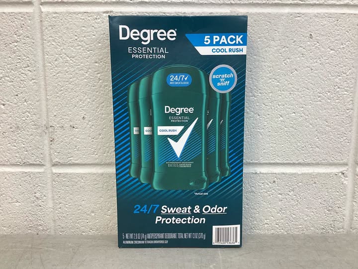 Degree for Men Cool Rush Deodorant, 2.6 oz., 5 pk.