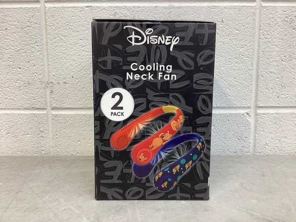 Disney Cooling Neck Fan, 2 pack