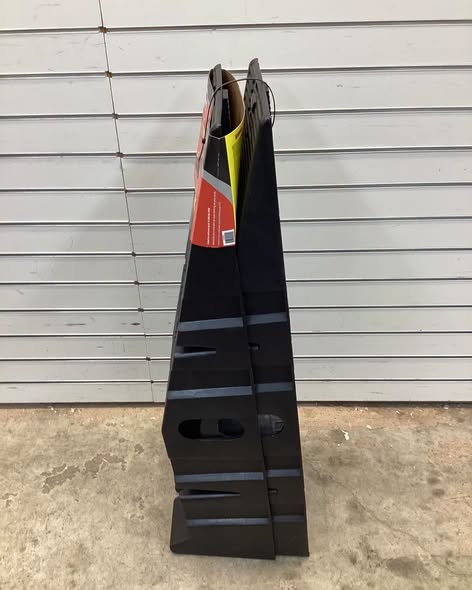Hopkins RhinoGear RhinoRamps Vehicle Ramp Pair, 12,000lb, Black Resin, GVW Capacity, 11914MI, 2 Pieces.