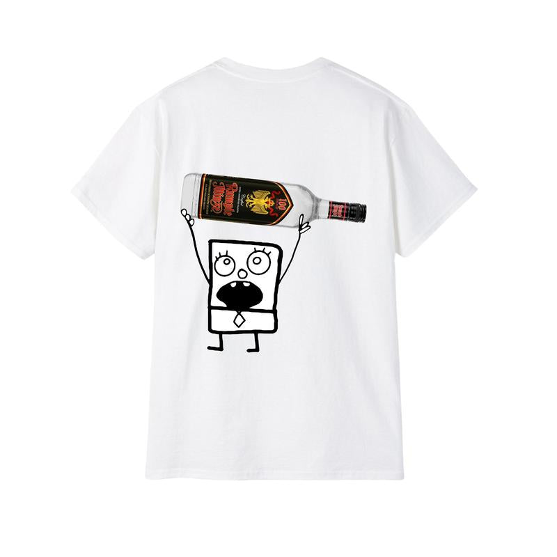 Doodlebob Rumple Minze 2-Sided Shirt for Men & Women - Cotton Crew Neck Unisex Top, Perfect Gift for All